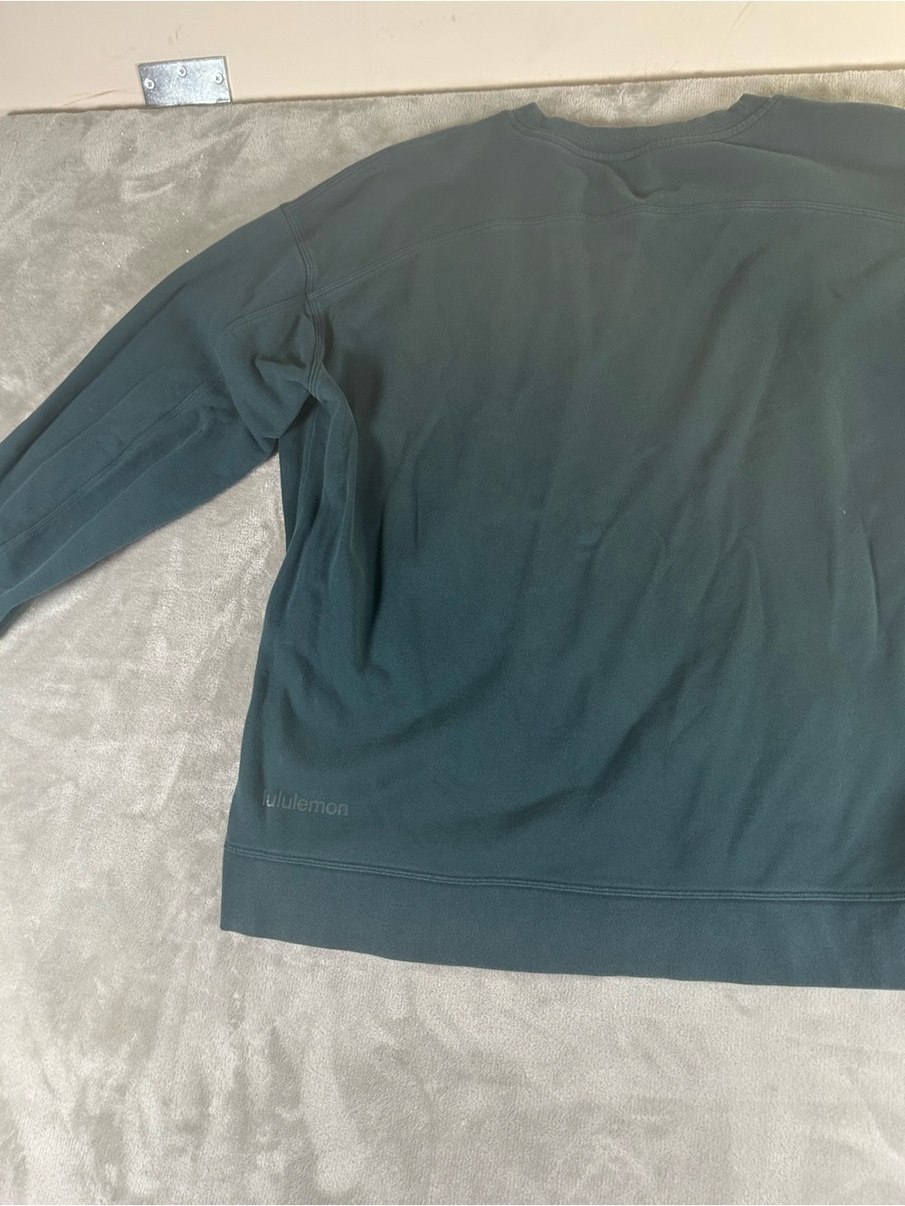 Lululemon Crewneck Sweatshirt Dark Green - Picture 9 of 10